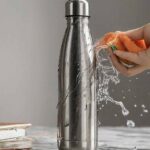 cleaning steel water bottle